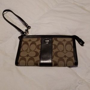 Large Coach Wristlet